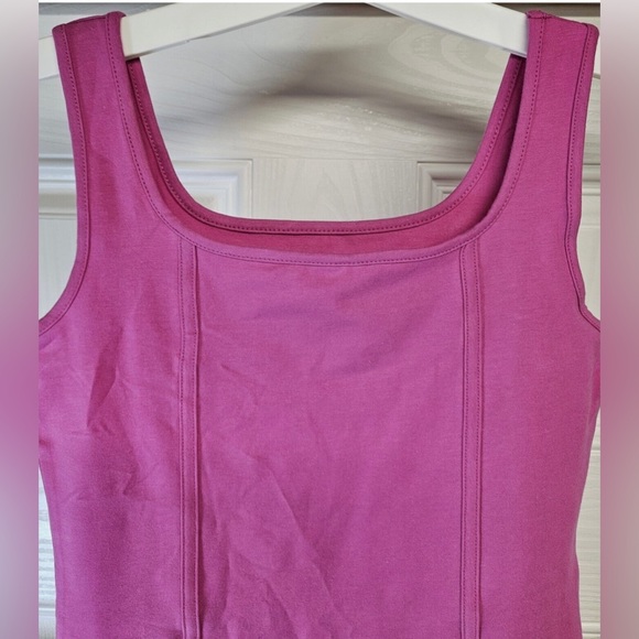 Women’s Wild Fable Seamed Bodycon Sleeveless Dress Magenta - Picture 6 of 6